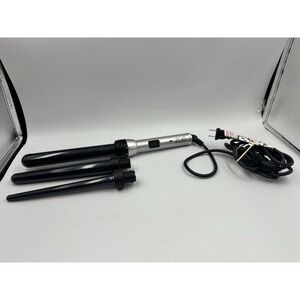 Zoe Professional 3-in-1 Hair Curler Advanced Titanium Curling Wands Irons Styler